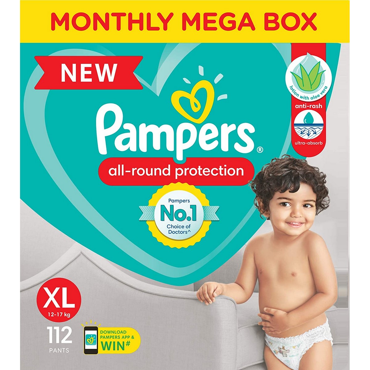 pampers extra large