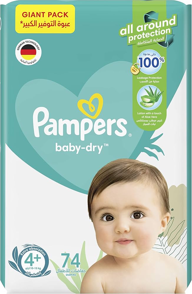 pampers giant box plus 4