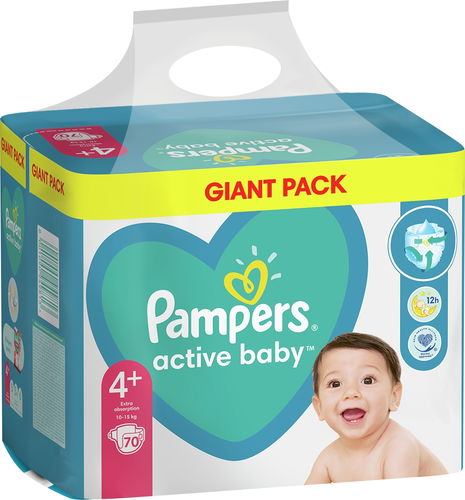 pampers giant pack 4 70