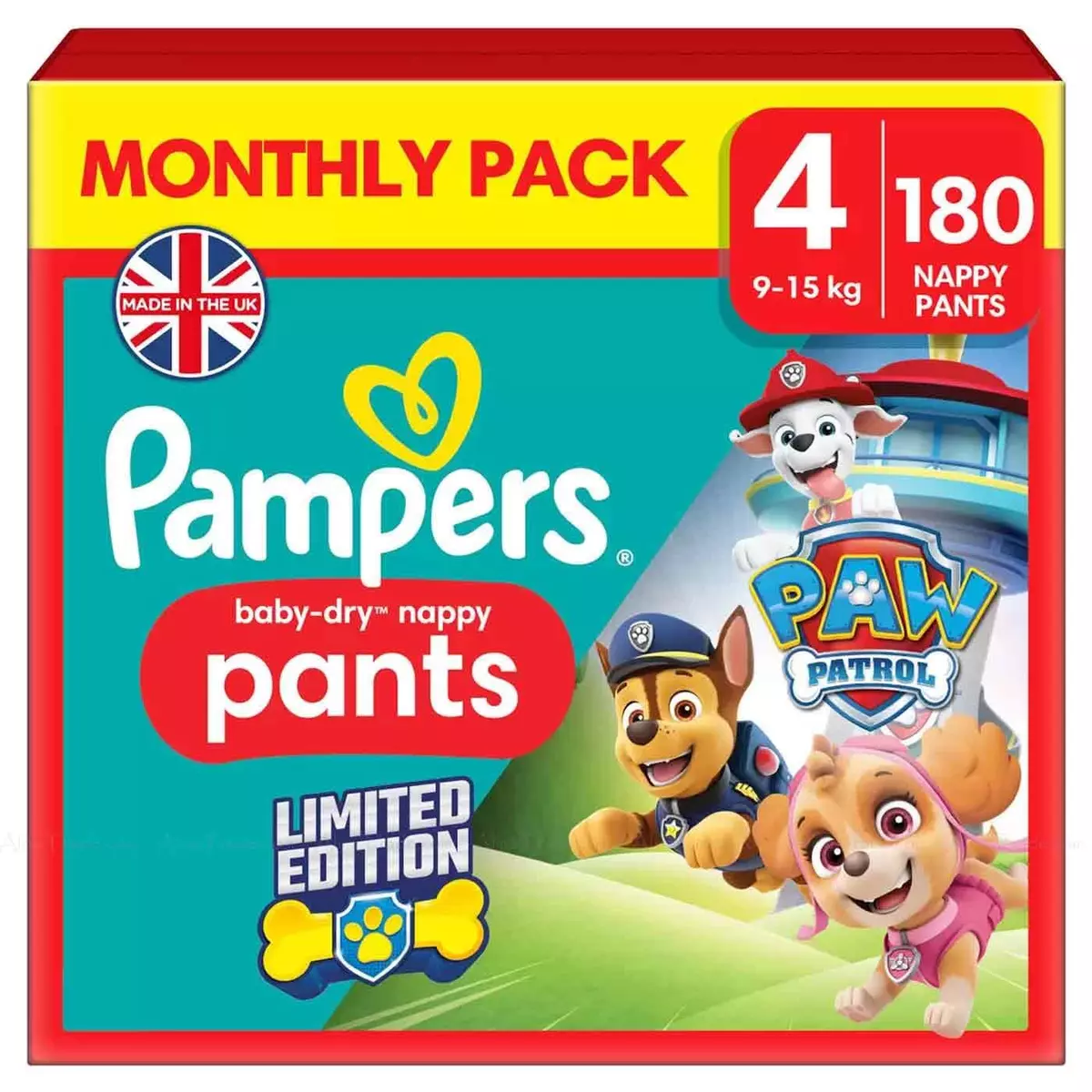 pampers happy pants 4