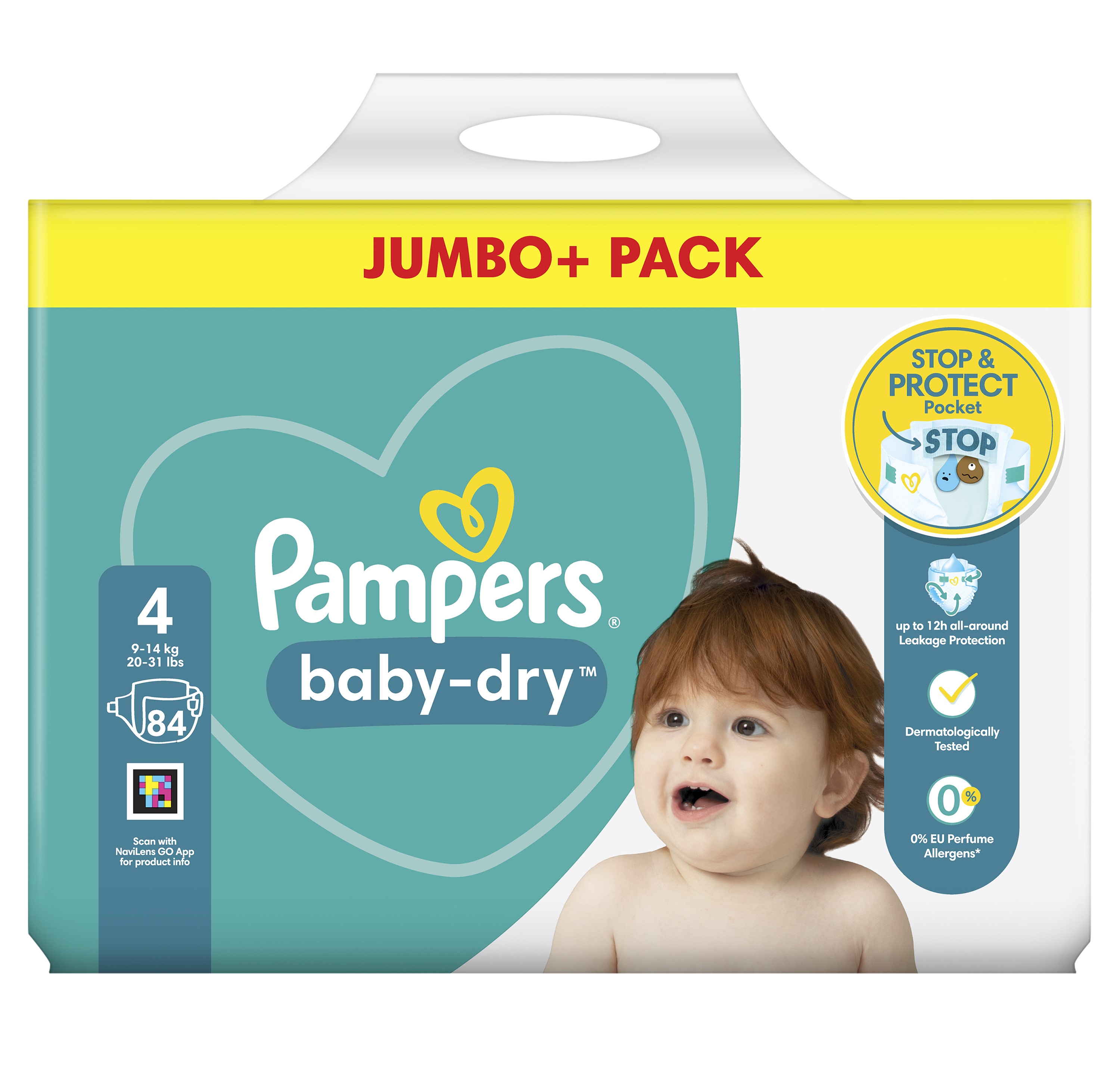 pampers jumbo pack 4