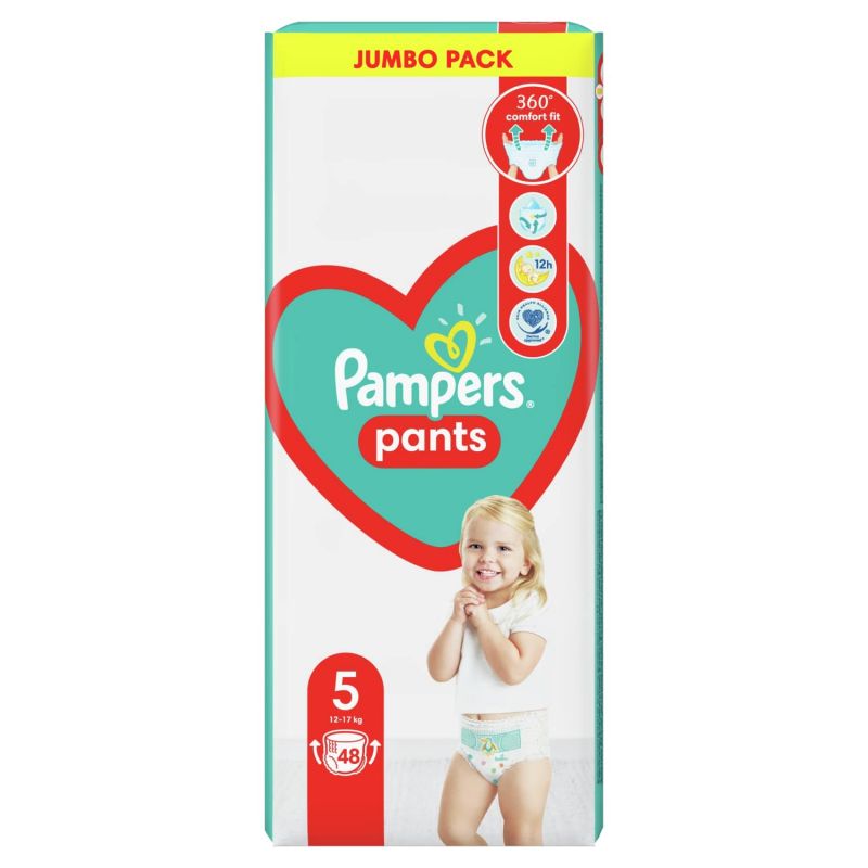 pampers jumbo pack 5 72 sztuki