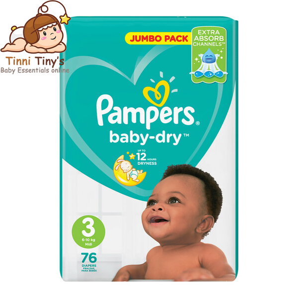 pampers jumbo pack size 3