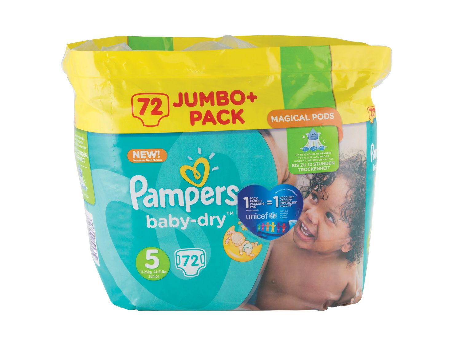 pampers jumbo pack w lidlu