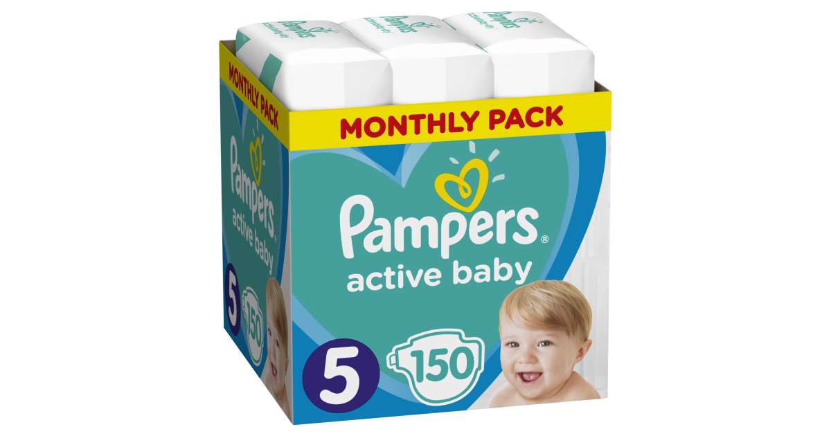 pampers male opakowanie