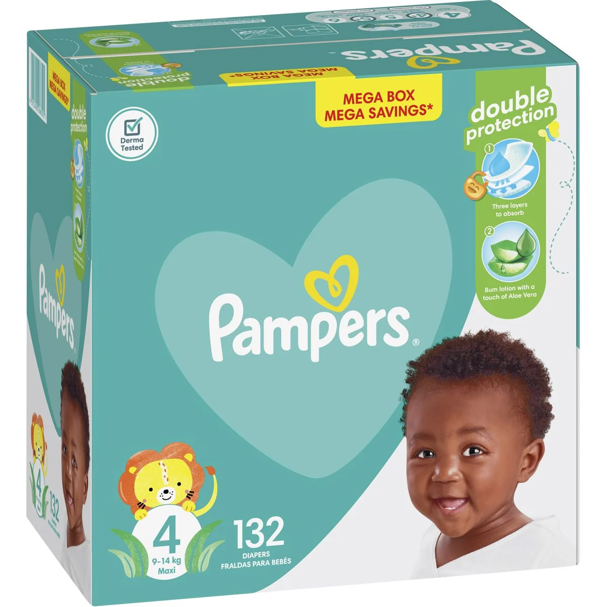 pampers mega box 4 tanio