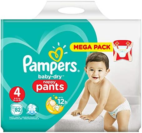 pampers mega paka beby-dry pants 4