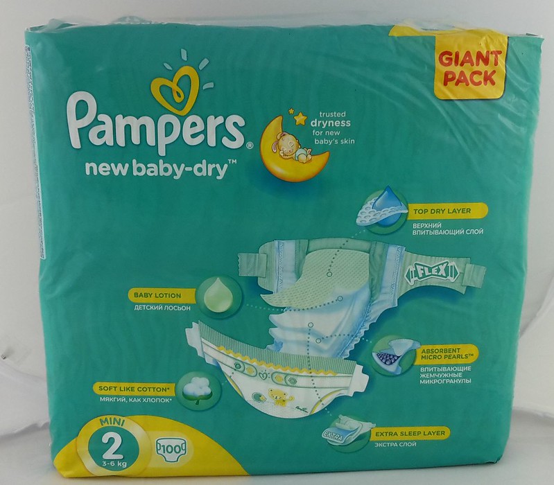 pampers mini 100szt