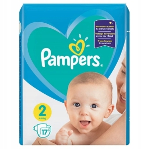 pampers mini 17 sztuk cena