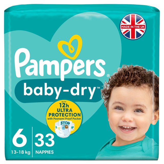 pampers nappies