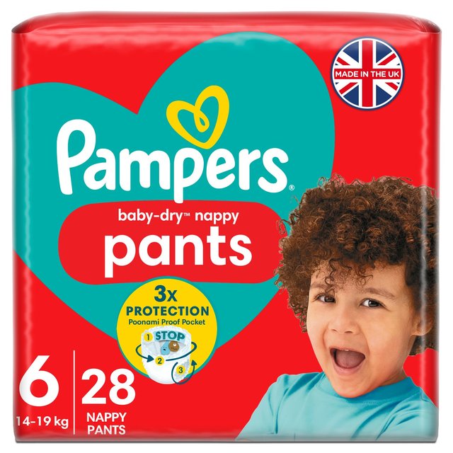 pampers nappy pants