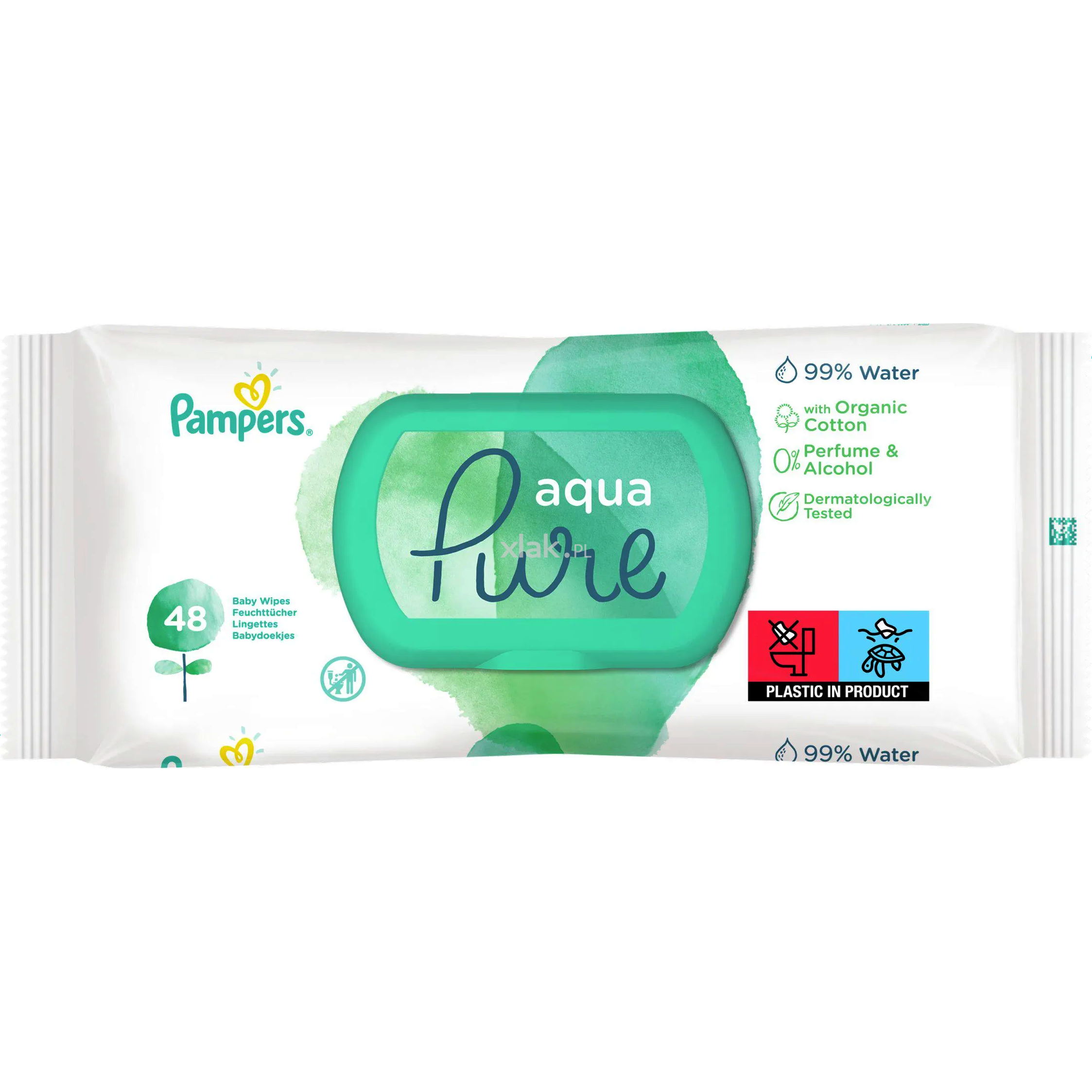 pampers natural clean chusteczki skład