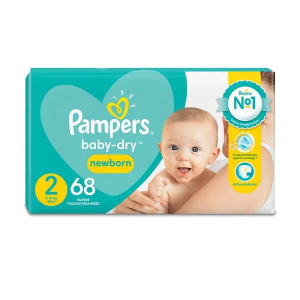 pampers nev baby dry 2 68