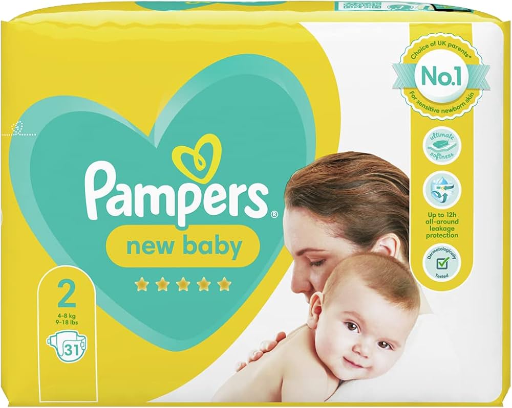 pampers new baby 2 premium protection