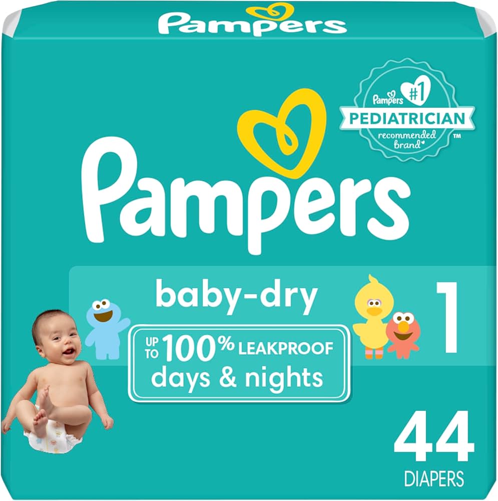 pampers new baby dry 100 szt