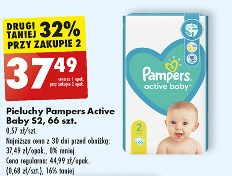 pampers new baby dry 2 biedronka