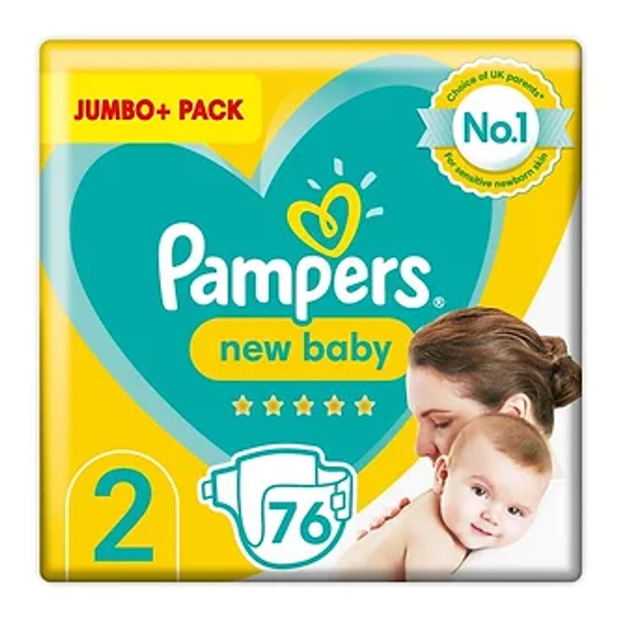 pampers new born baby 2