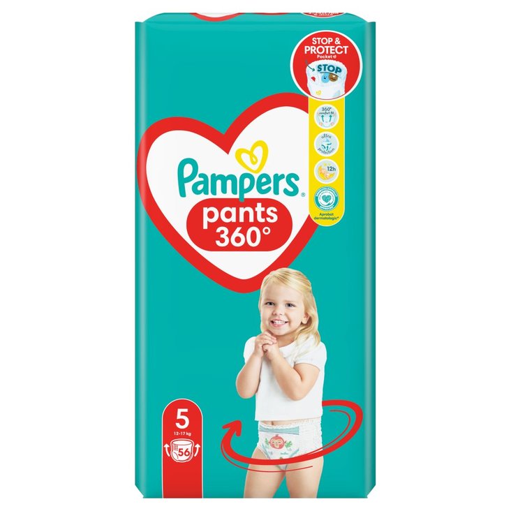 pampers pants 3 60 szt tesco