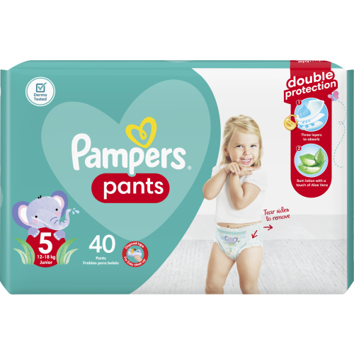 pampers pants 5 40 szt