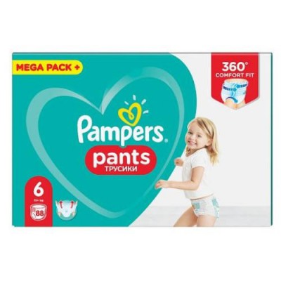 pampers pants 6 88 szt