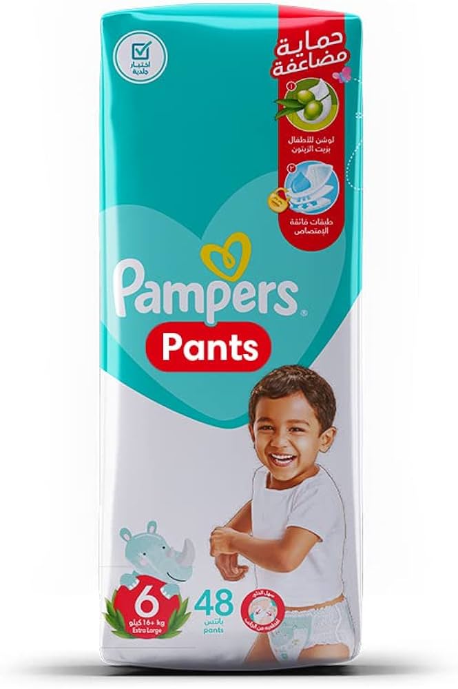 pampers pants 6 for boys