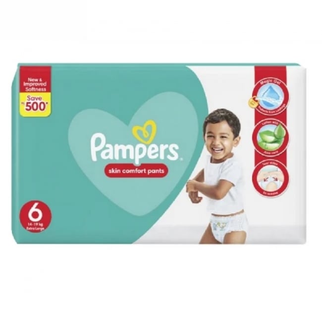 pampers pants 6 mega pack+