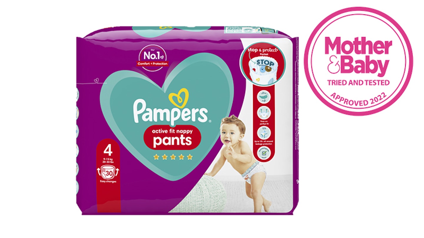 pampers pants active fit