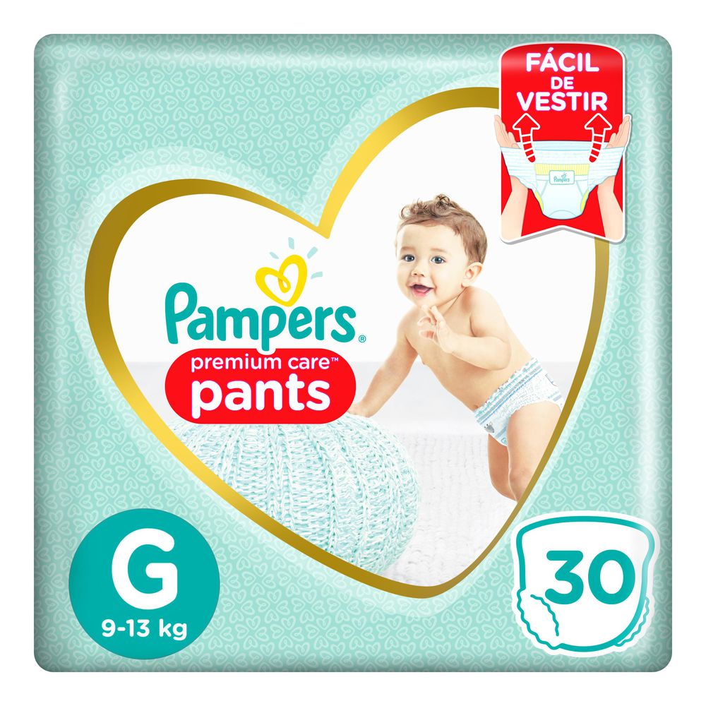 pampers pants niebieski pasek