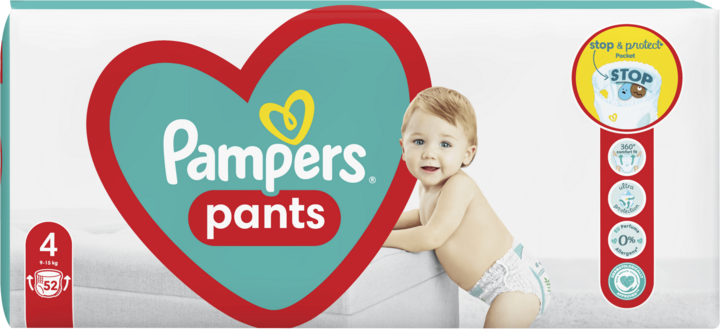 pampers pants nr 4 rossmann sztuki cena