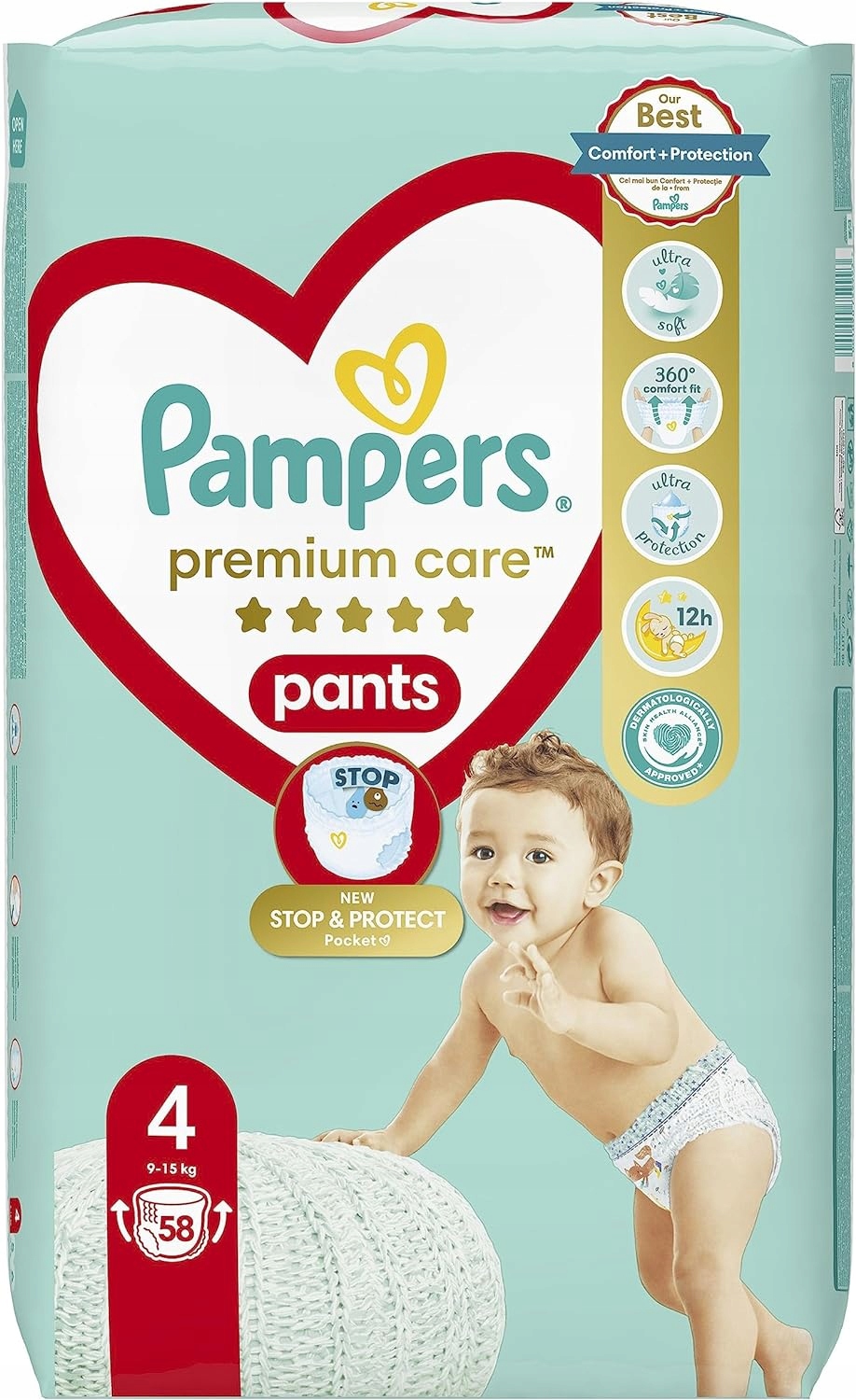 pampers pants pieluchomajtki 4 9-15 kg