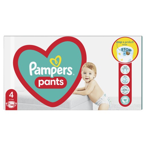 pampers pants pieluchomajtki 4 mega box 104 szt