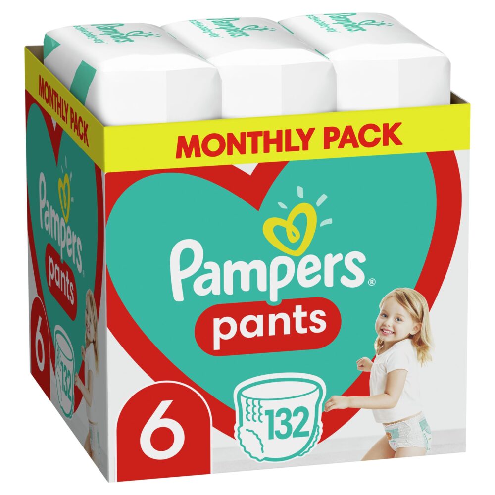 pampers pieluchomajtki pants 6