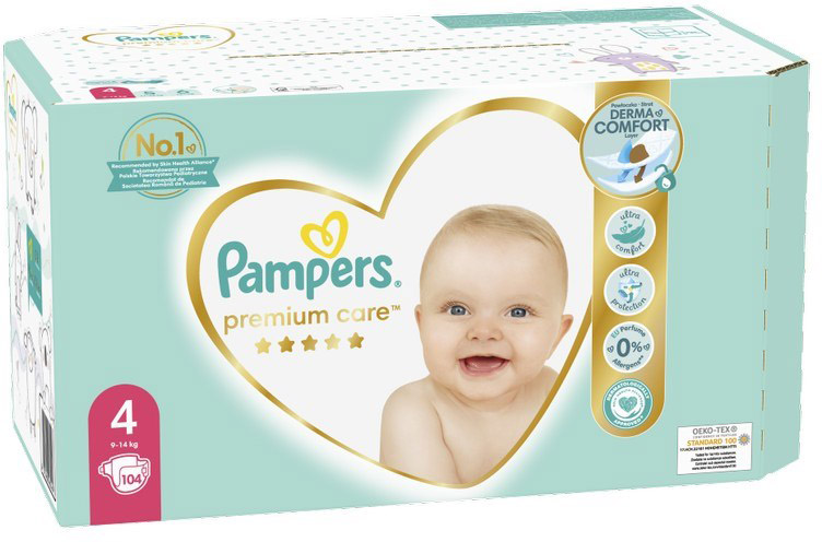 pampers pieluszki premium care 4 maxi