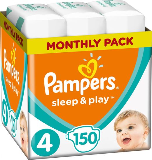 pampers play and sleep 4 cena