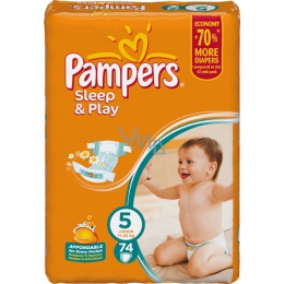 pampers play and sleep 5