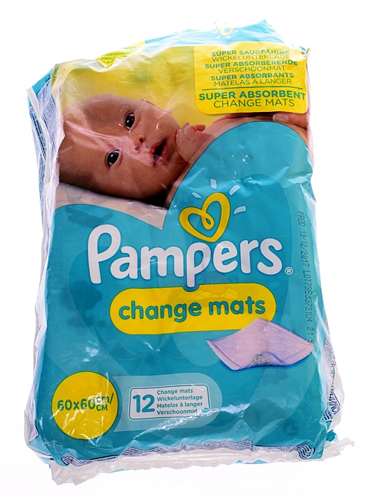 pampers podkłady