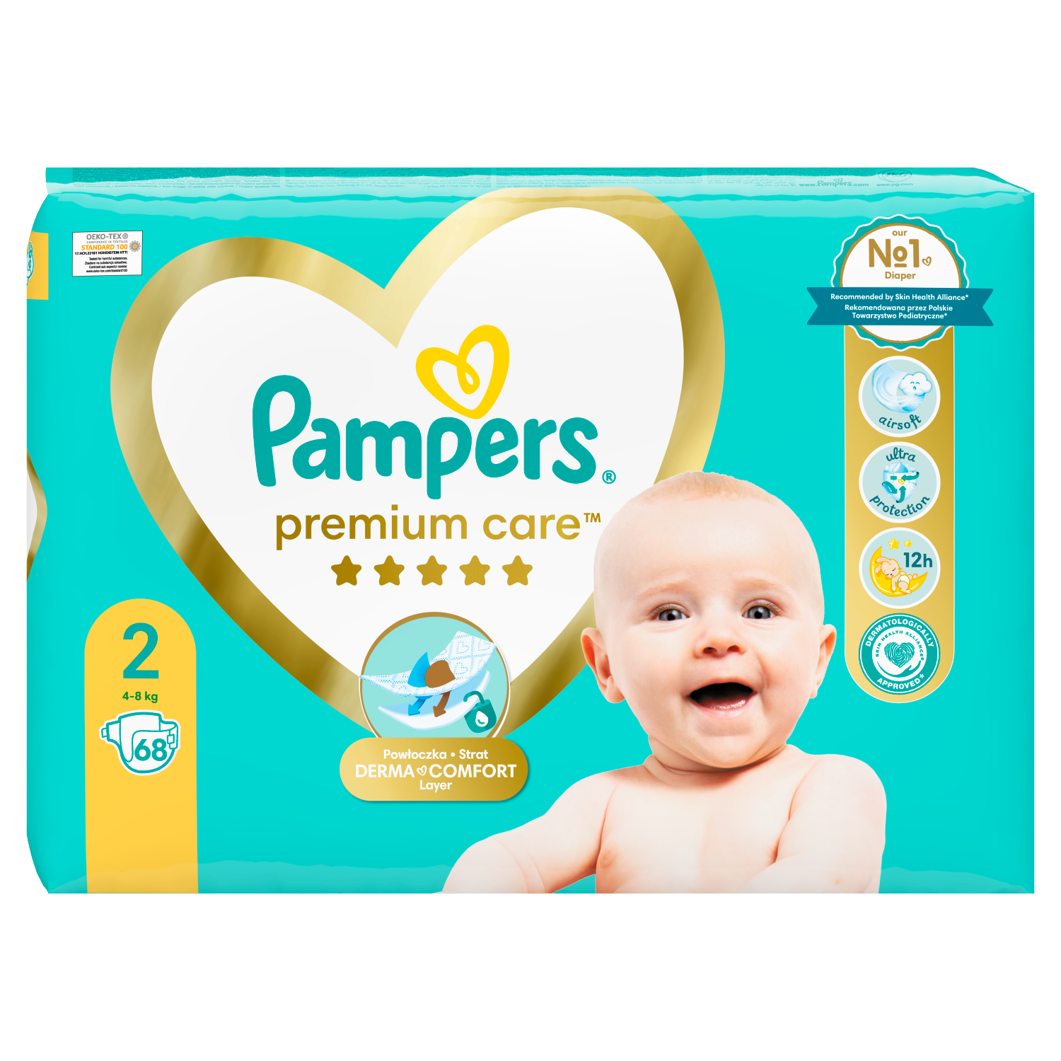 pampers premium care 2 duże opakowanie