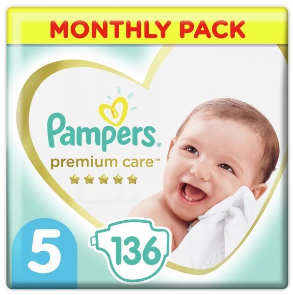 pampers premium care 2 zapas na miesiac