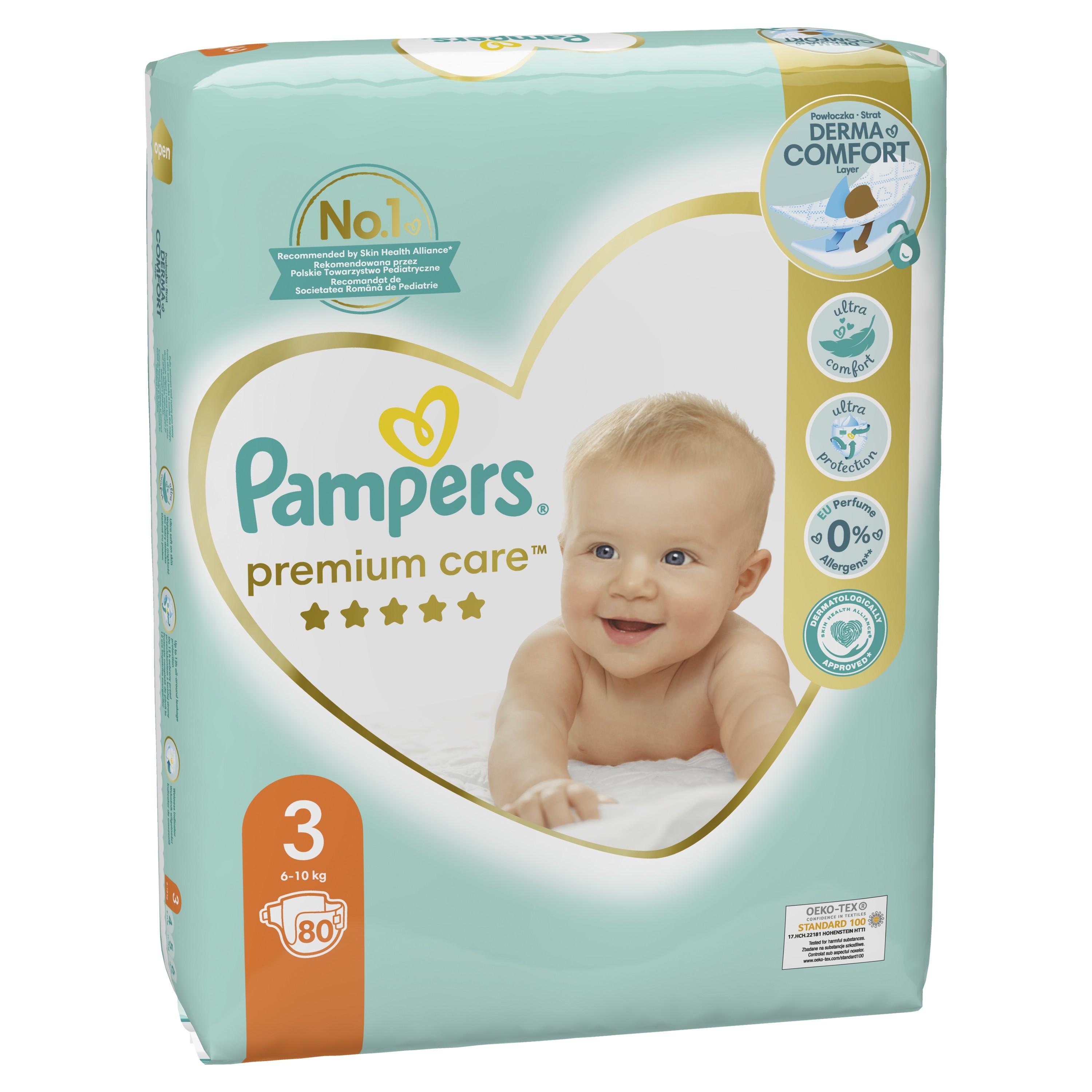 pampers premium care 3 80