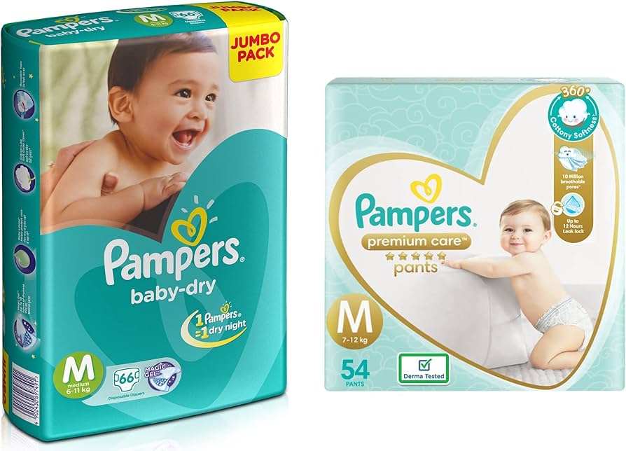 pampers premium care 3 a new baby dry