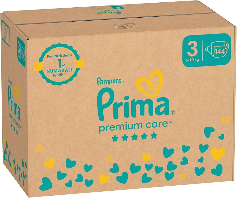 pampers premium care 3 karton