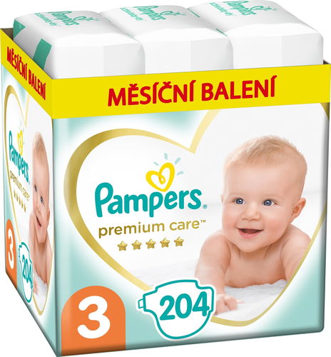 pampers premium care 3 midi 204