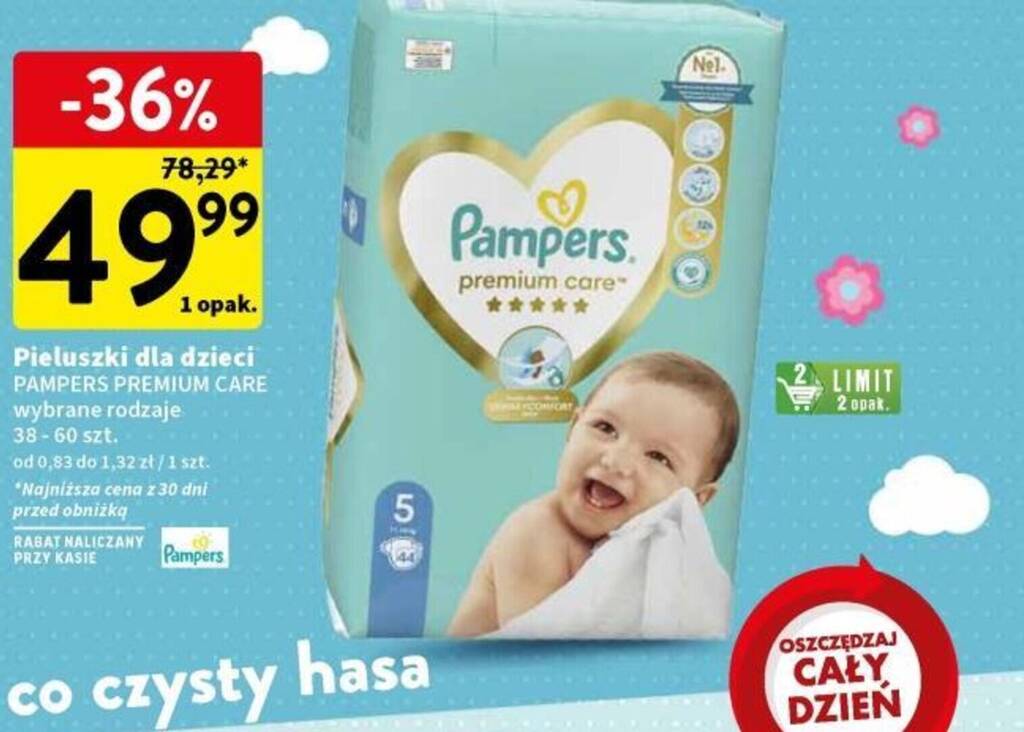 pampers premium care 3 rossmann 60 szt