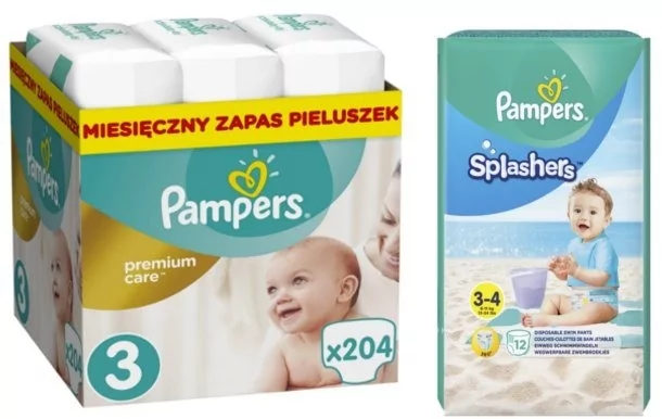 pampers premium care 3 zapas na miesiąc