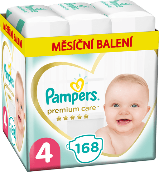 pampers premium care 4 168