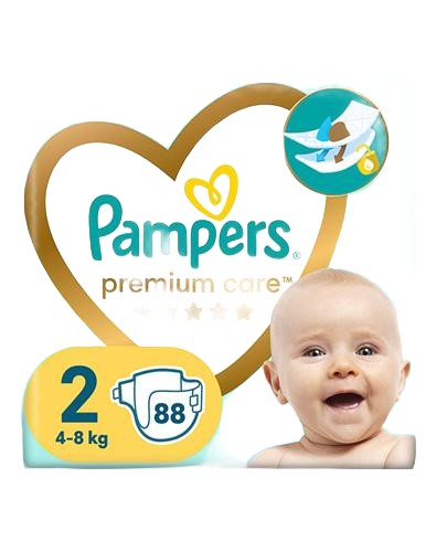 pampers premium care 88 sztuk