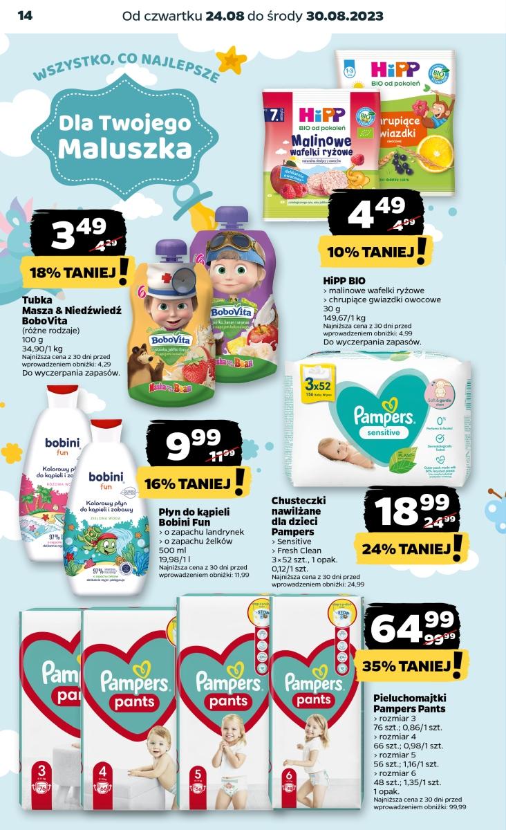 pampers premium care gazetka netto