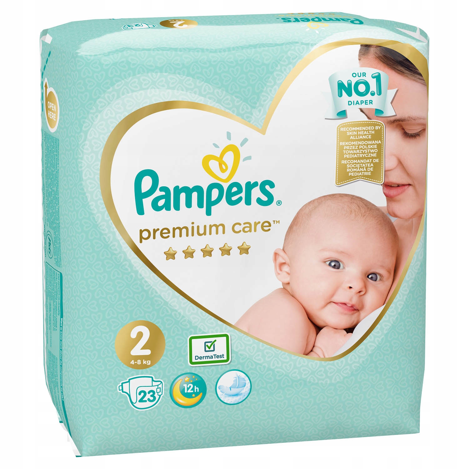 pampers premium care pieluchy rozmiar 2 mini 4-8kg