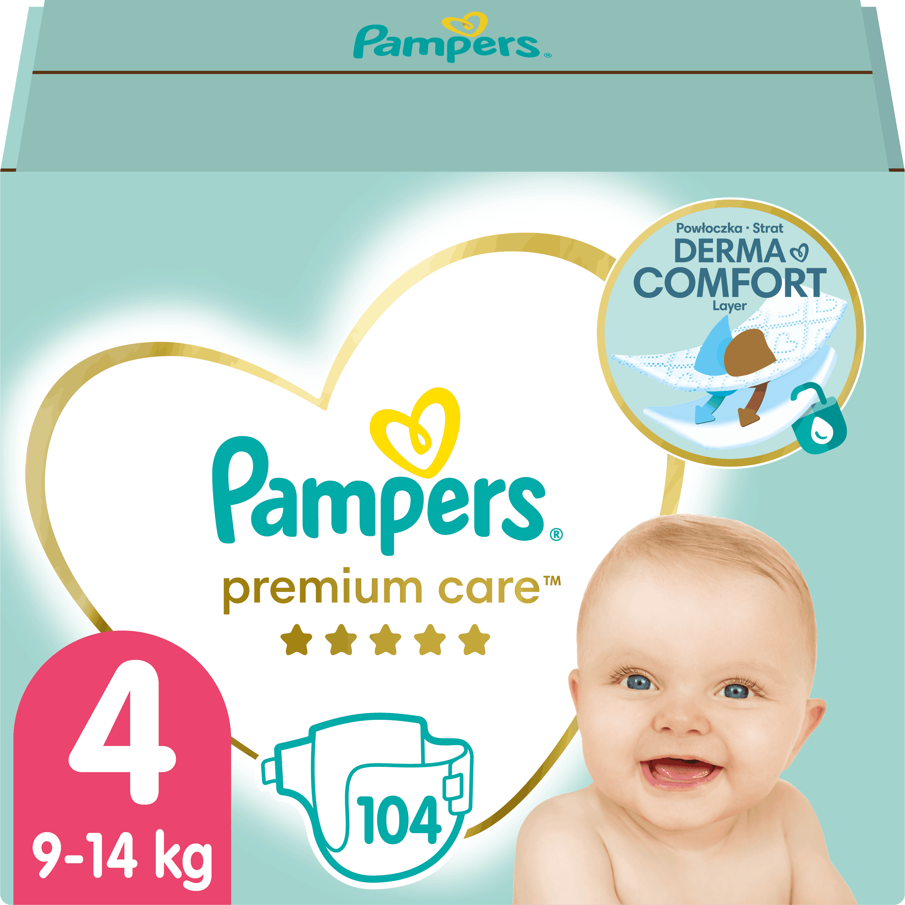 pampers premium care produkty