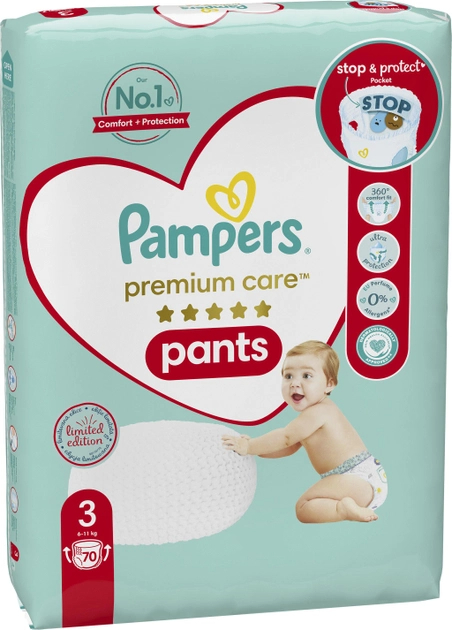 pampers premium careants rozmiar 3